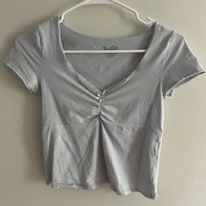 Brandy Melville Light blue Cute Top
